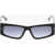 DSQUARED2 Icon Solid Color Cat-Eye Sunglasses With Contrasting Logo Black