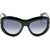 DSQUARED2 Solid Color Sunglasses With Round Design Black