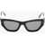 DSQUARED2 Cat-Eye Sunglasses With Embossed Monogram Black
