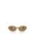 ALAIN MIKLI Alain Mikli Sunglasses TRANSPARENT GREY / ORANGE / OSTRICH