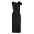 Givenchy Givenchy Midi Dress In Cady Black