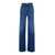 Icon Denim 'Joia' Blue Jeans With Belt Loops And Logo Patch On The Rear In Denim Woman BLUE