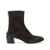 OFFICINE CREATIVE "Flore 012" 40mm zippered ankle boots Brown