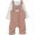 TEDDY & MINOU T-Shirt With Dungarees Set PINK