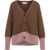 Marni Cardigan With "Color Block" Pattern BROWN