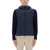 COLMAR ORIGINALS ORIGINALS Hooded Jacket With Knitted Sleeves BLUE
