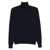 Saint Laurent Saint Laurent Pull Col Roule Cachemire Laine BLEU NUIT