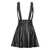 ROTATE Birger Christensen Rotate Birger Christensen Suspender Skirt Black