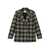 TWINSET Twinset Black Blazer BIG CHECK NERO/NEVE