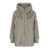 TATRAS 'Arabis' Grey Jacket With Fixed Hood And Logo Patch On The Sleeve In Faux Fur Woman GREY