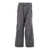 WOOYOUNGMI Grey Pants With Belt Loops In Cotton Man GREY