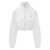 Off-White Off-White Off-White White Crop Sweatshirt With Logo And Arrow Print WHITE