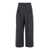 Tonywack Grey Pants With Front Pences And Pinstripe Motif In Wool Blend Man GREY