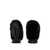 Goldbergh Goldbergh Hill Leather Mittens With Faux Fur Top Black