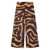 PUCCI Labirinto print silk wide pants Black
