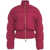 Elisabetta Franchi Quilted down jacket Red