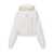 Palm Angels Palm Angels Palm Angels White Sweatshirt With Pink Embroidered Logo WHITE
