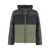 EA7 Ea7 Emporio Armani Puffer Jacket In Nylon MULTICOLOR