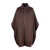 Herno Herno Luxury Wool And Ultralight Nylon Poncho BROWN