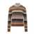 Tory Burch Tory Burch Tory Burch Multicolor Striped Sweater With High Neck MULTICOLOR