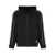 EA7 Ea7 Emporio Armani Hooded Sweatshirt With Zip In Cotton Black