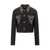 Versace Versace Versace Women'S Short Jacket With Studs Black