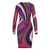 PUCCI Iride print midi dress Purple