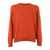 SLOWEAR ZANONE CREW NECK SWEATER Orange