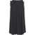 Viktoriachan Maxi skirt with pleats 'Larissa' Black