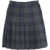 Otto d ame Pleated mini skirt Blue