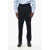 CORNELIANI Thick Wool Pants With Hidden Clousure Blue