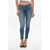 Calvin Klein Ckj Super Skinny Jeans With Frayed Hem 13Cm Blue