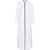 Tory Burch Linen Kaftan With Contrasting Edges White