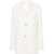 TOTÊME Flush Pocketed Single-Breasted Blazer White
