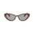 MIU MIU EYEWEAR Miu Miu Eyewear Sunglasses HAVANA MAHOGANY