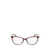 Calvin Klein Calvin Klein Eyeglasses TRANSPARENT BURGUNDY / ROSE