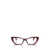 Versace Versace Eyewear Eyeglasses TRANSPARENT BORDEAUX