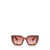 MIU MIU EYEWEAR Miu Miu Eyewear Sunglasses STRIPED TOBACCO