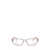 MIU MIU EYEWEAR Miu Miu Eyewear Eyeglasses MAUVE TRANSPARENT