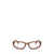 MIU MIU EYEWEAR Miu Miu Eyewear Eyeglasses STRIPED TOBACCO