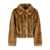 STAND STUDIO Stand Studio Stand Studio Eco Fur Jacket Brown Beige