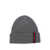 Gucci Gucci Web Detail Wool Beanie GREY