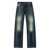 Alexander McQueen Alexander McQueen Wide Leg Jeans BLUE