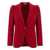 Alexander McQueen Alexander McQueen Single-Breasted Blazer RED