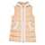 Save the Duck Save The Duck Beige 'Dolce' Vest With Fur Beige