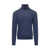 FILIPPO DE LAURENTIIS Filippo De Laurentiis Filippo De Laurentiis Wool Turtleneck Blue BLUE
