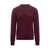FILIPPO DE LAURENTIIS Filippo De Laurentiis Filippo De Laurentiis Bordeaux Wool Crew Neck Sweater RED