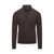 FILIPPO DE LAURENTIIS Filippo De Laurentiis Filippo De Laurentiis Brown Wool Polo Shirt BROWN