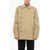 Bottega Veneta Cotton Shirt With Decentralized Buttoning Beige