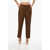 Tory Burch Twill Wool Chinos Pants Brown